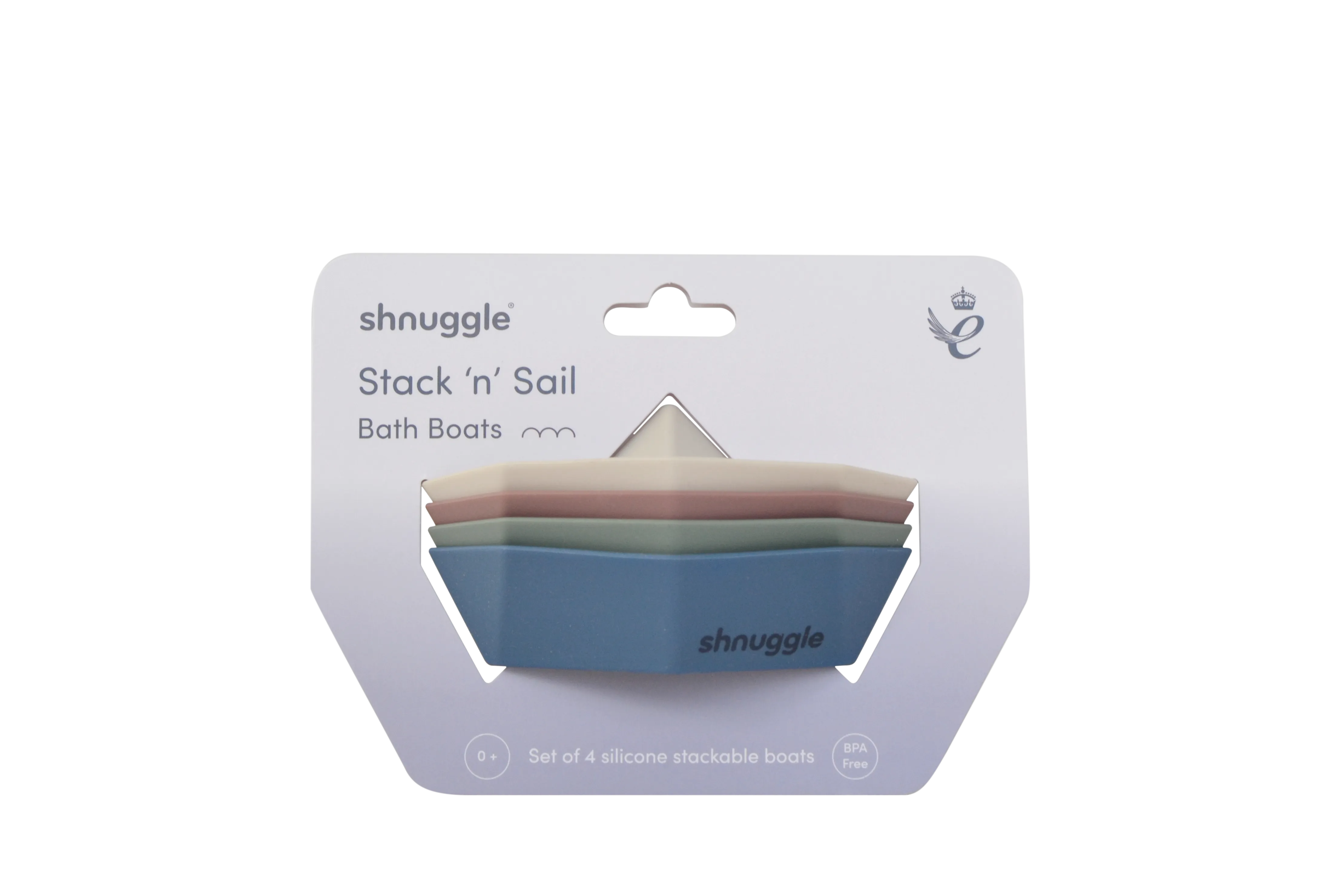 Shnuggle Stack and Sail Bath Boat Toys