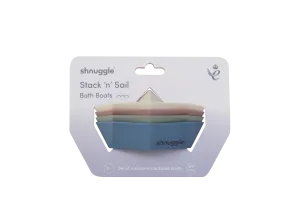 Shnuggle Stack and Sail Bath Boat Toys