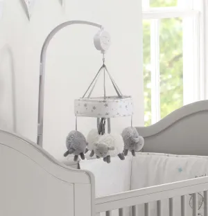 Silver Cloud Counting Sheep Cot Mobile