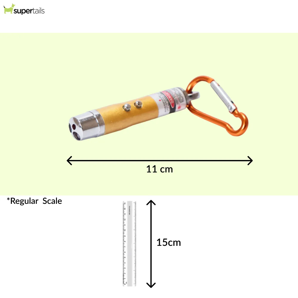 Skatrs Laser Light Toy for Cat (Gold)