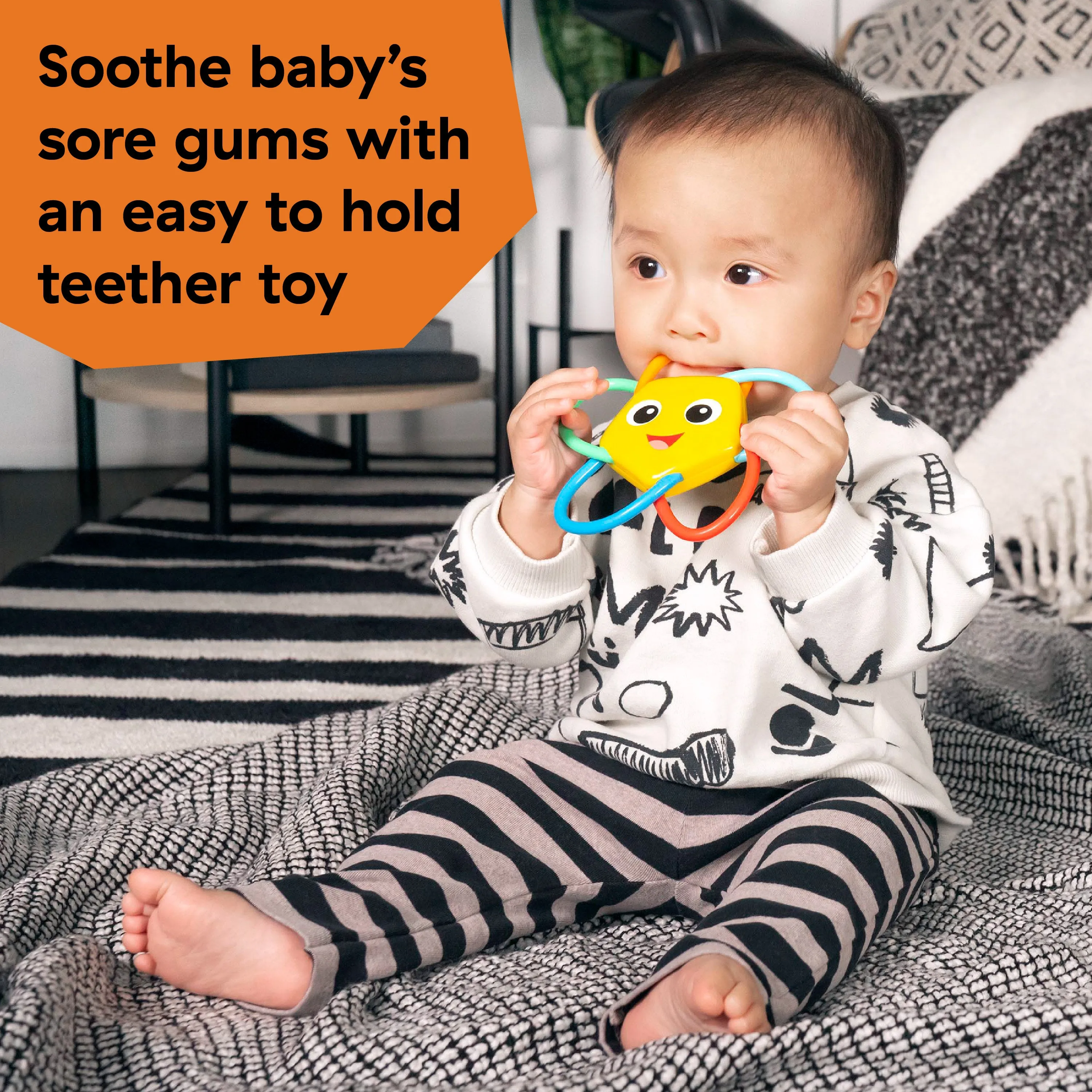 Soothing Star Teether & Rattle Toy