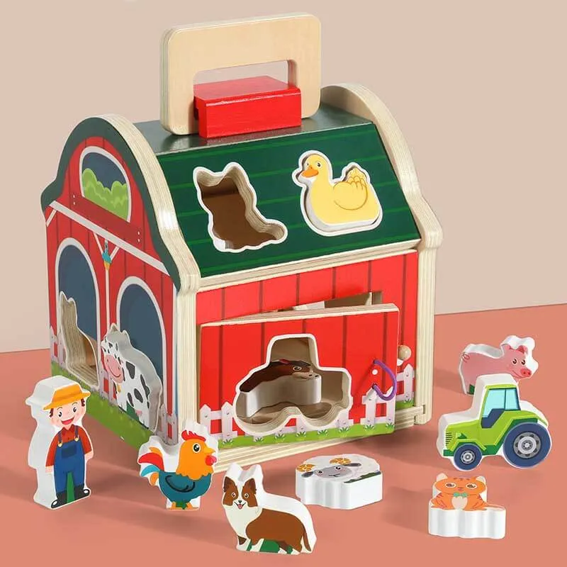 Take-Along Sorting Barn Toy