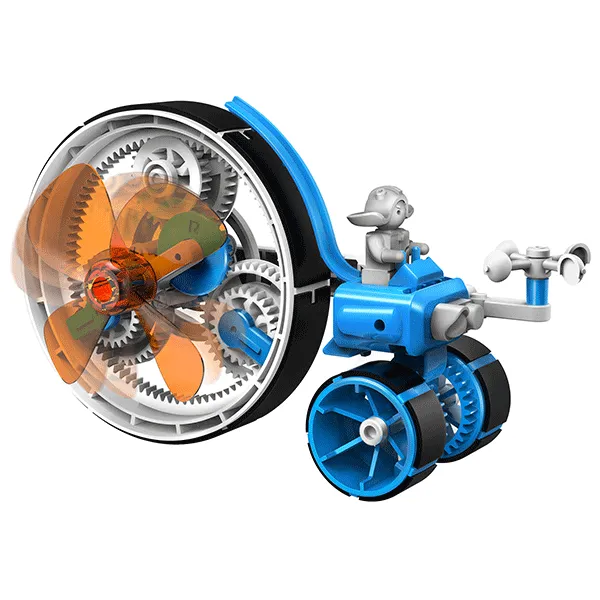 Wind Bots: 6-in-1 Educational Wind-Powered Kit for STEM Learning | Ages 8 