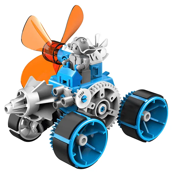 Wind Bots: 6-in-1 Educational Wind-Powered Kit for STEM Learning | Ages 8 