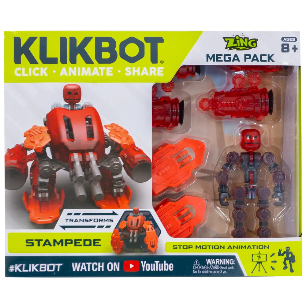 Zing Klikbot MEGAbot Pack Stampede